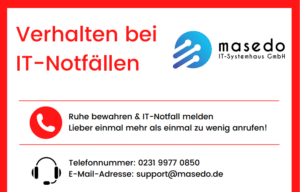 IT-Notfallmeldekarte: Schnelle Hilfe bei IT-Problemen für Ihr Unternehmen